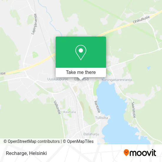 Recharge map
