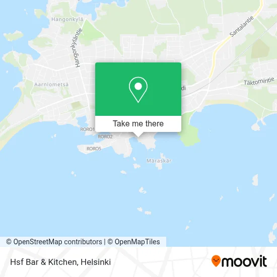 Hsf Bar & Kitchen map
