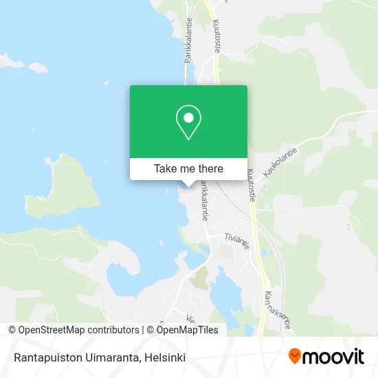 Rantapuiston Uimaranta map