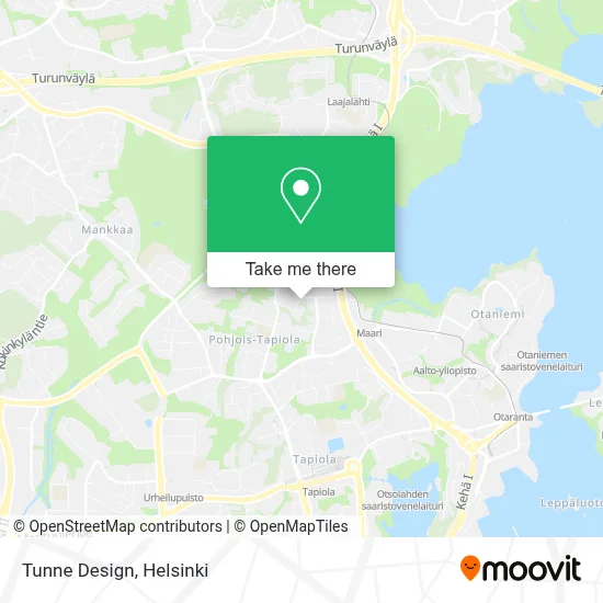 Tunne Design map