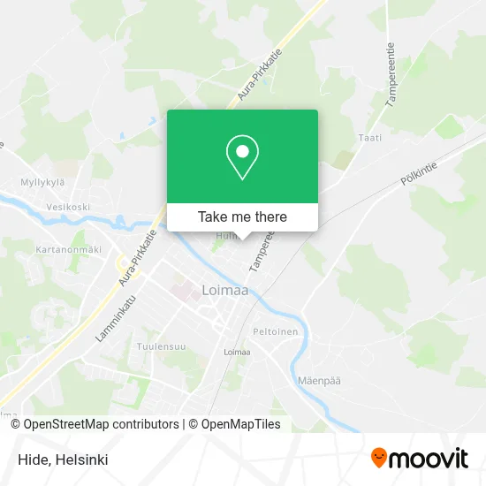Hide map