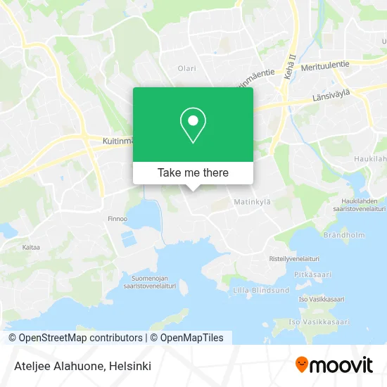 Ateljee Alahuone map