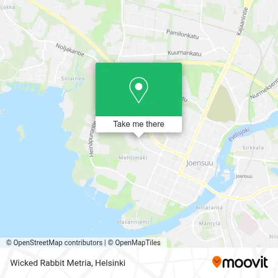 Wicked Rabbit Metria map