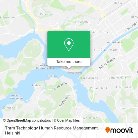 Thrm Technology Human Resource Management map