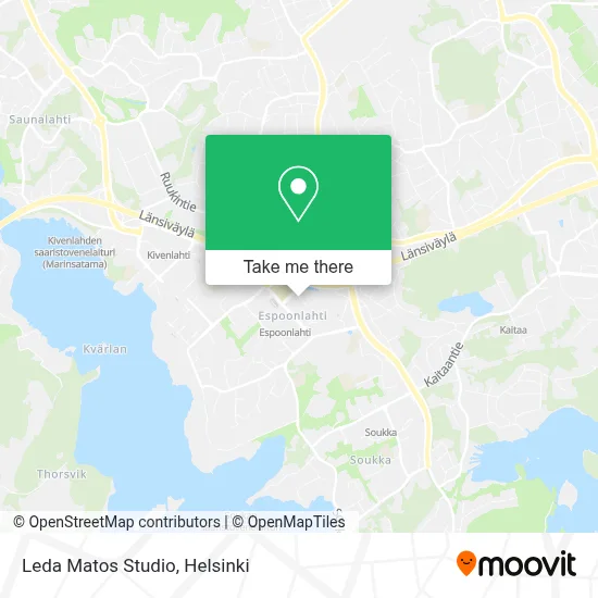 Leda Matos Studio map