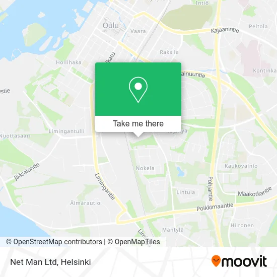 Net Man Ltd map
