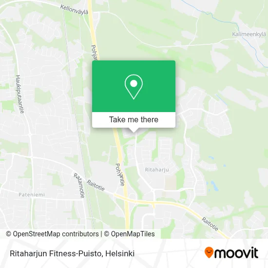 Ritaharjun Fitness-Puisto map
