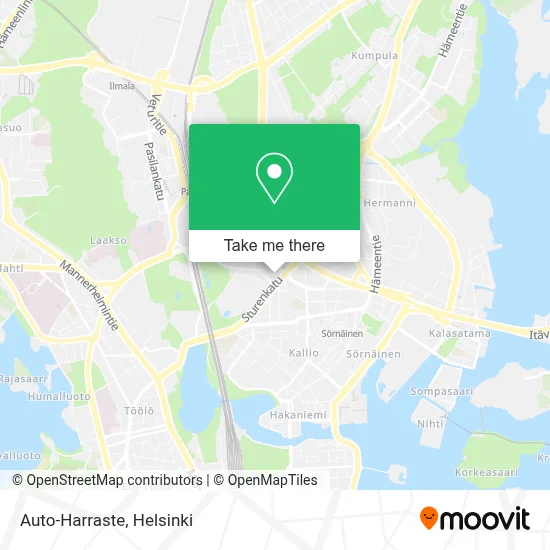 Auto-Harraste map