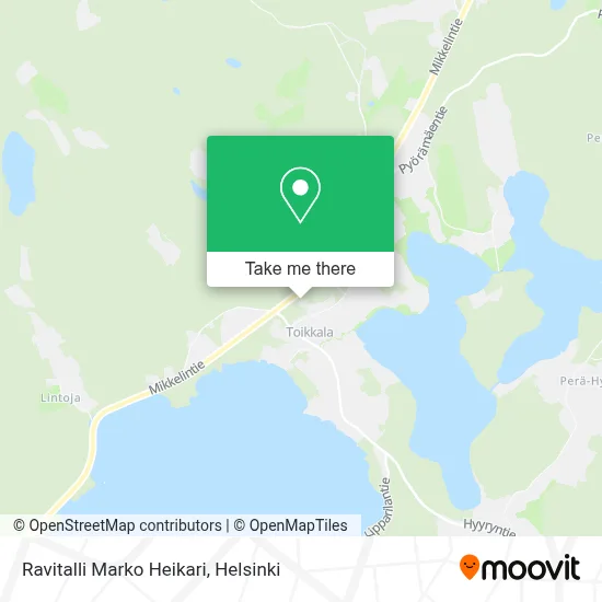 Ravitalli Marko Heikari map
