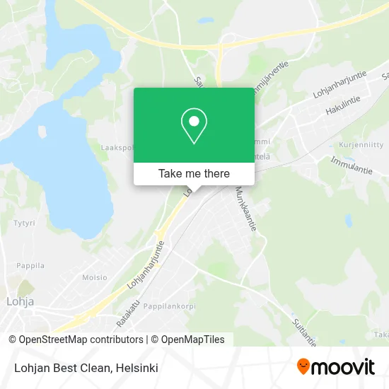 Lohjan Best Clean map