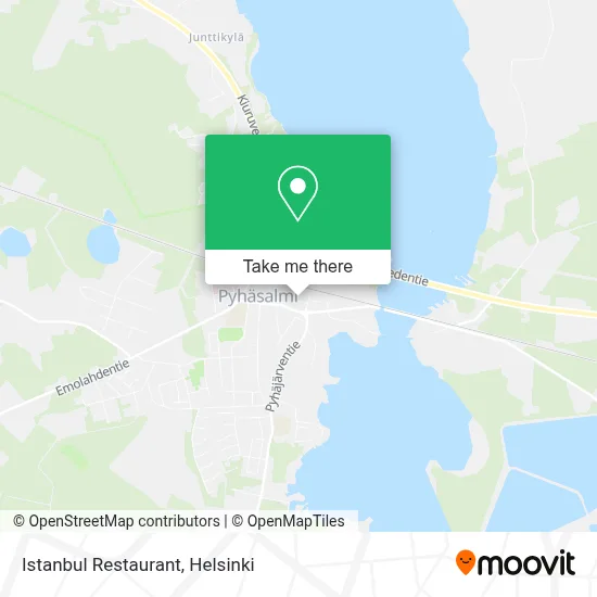 Istanbul Restaurant map