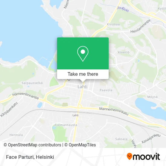 Face Parturi map