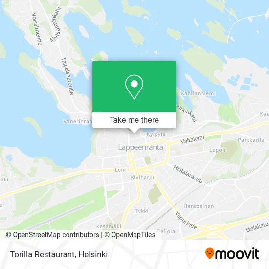 Torilla Restaurant map