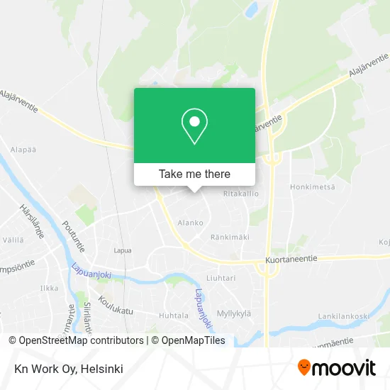 Kn Work Oy map