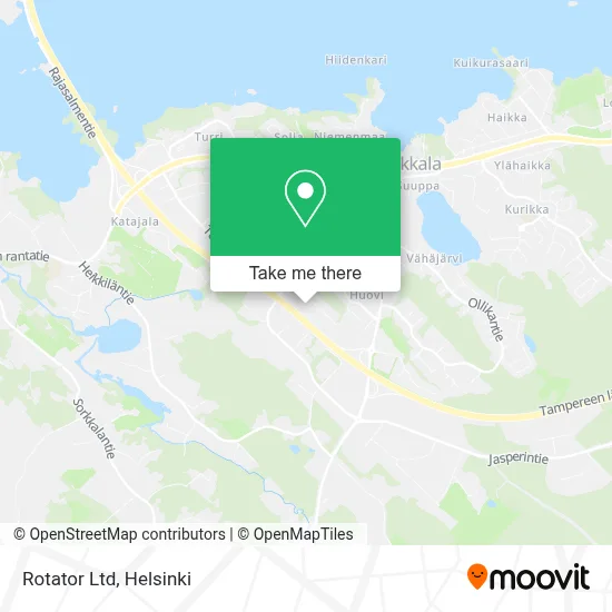 Rotator Ltd map
