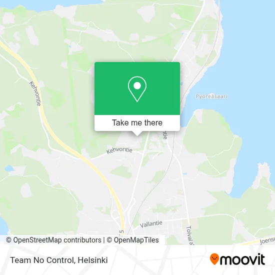 Team No Control map