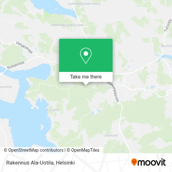 Rakennus Ala-Uotila map