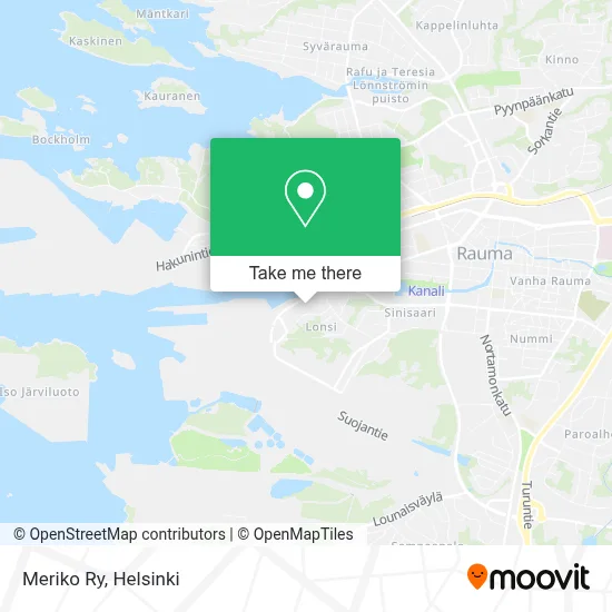 Meriko Ry map