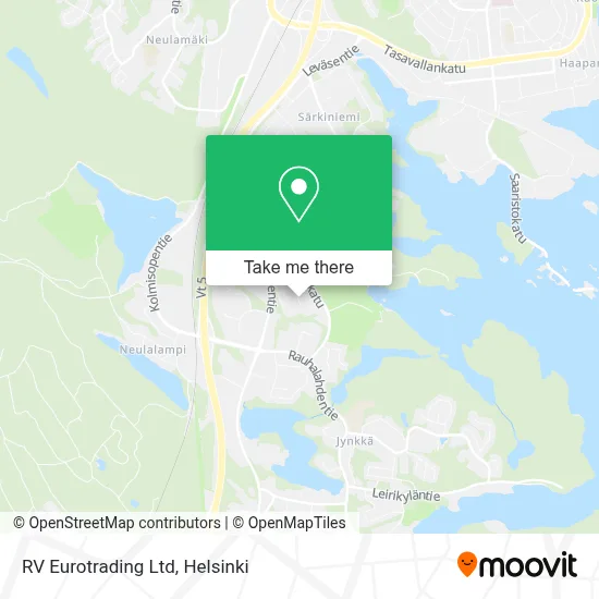 RV Eurotrading Ltd map