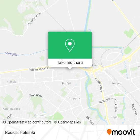 Recicli map