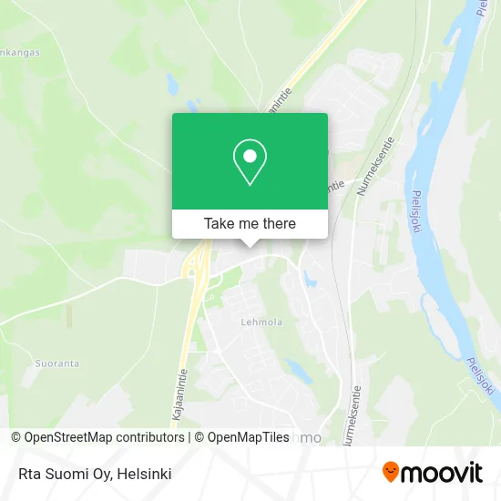 Rta Suomi Oy map