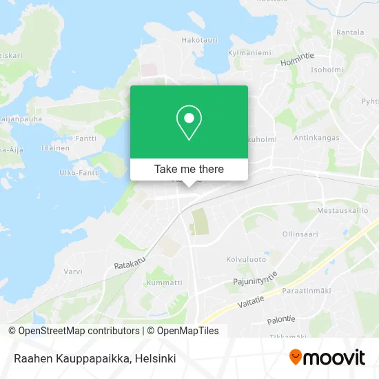 Raahen Kauppapaikka map