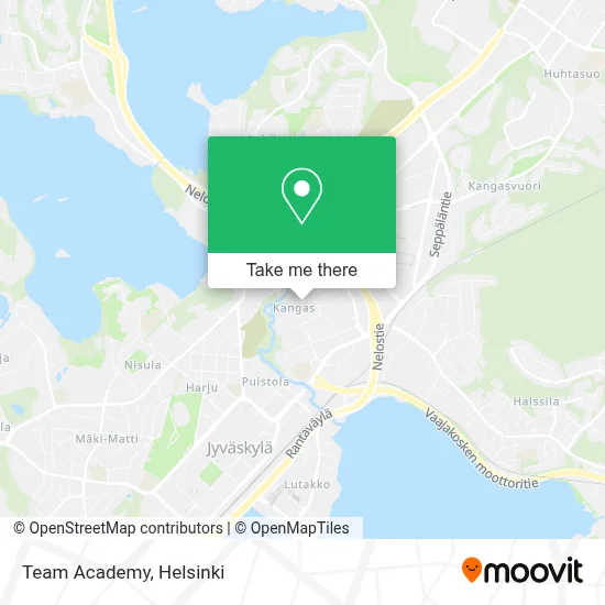 Team Academy map