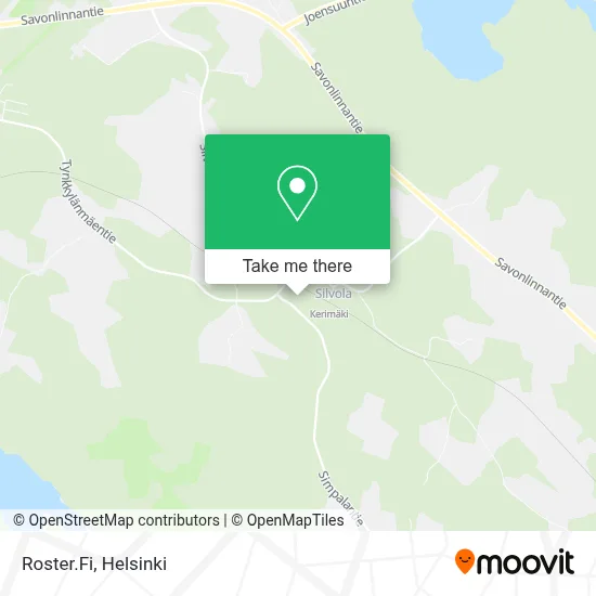 Roster.Fi map