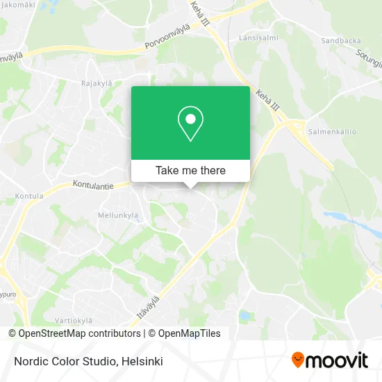 Nordic Color Studio map