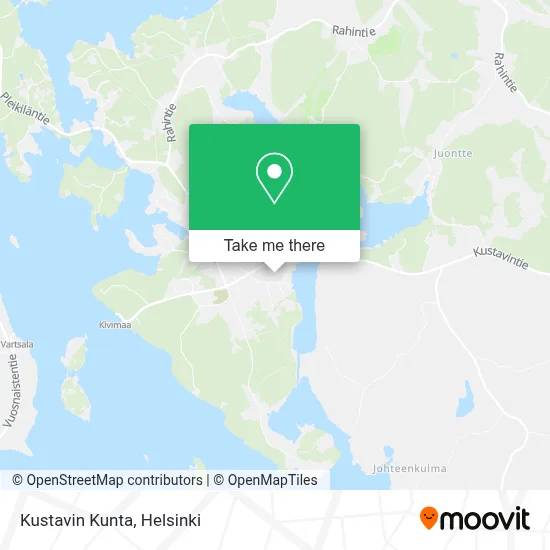 Kustavin Kunta map