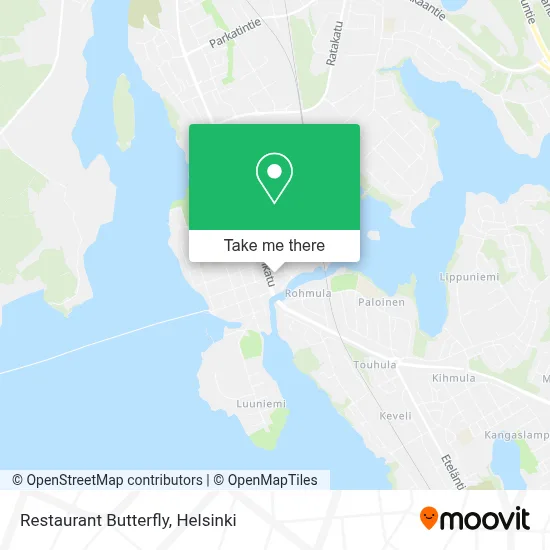 Restaurant Butterfly map