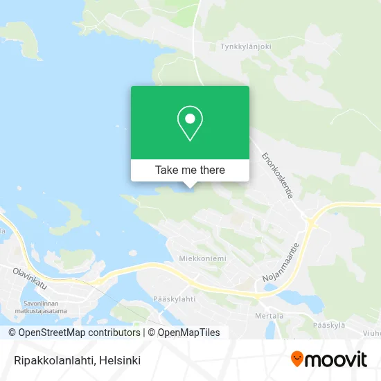 Ripakkolanlahti map