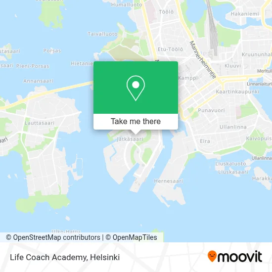 Life Coach Academy map