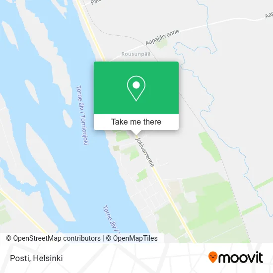 Posti map