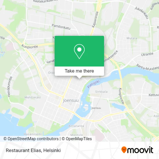 Restaurant Elias map