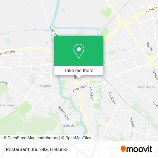 Restaurant Juurella map