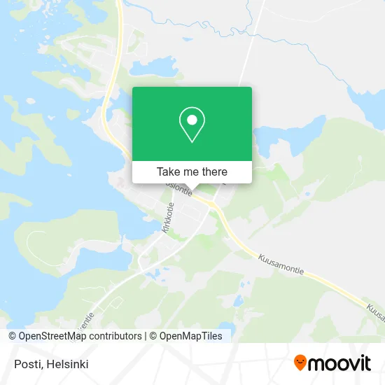 Posti map