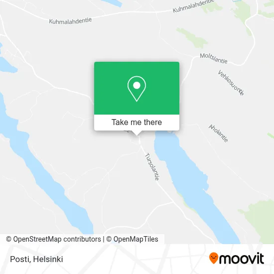 Posti map