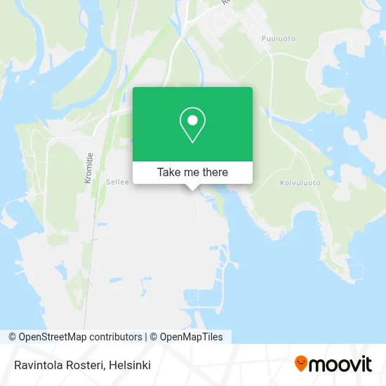 Ravintola Rosteri map