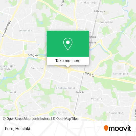 Ford map