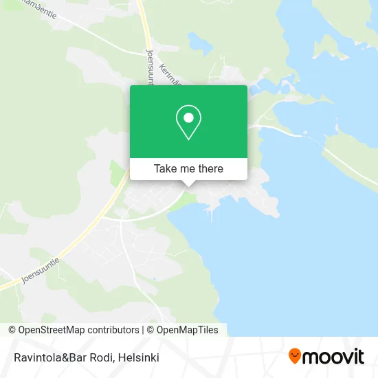 Ravintola&Bar Rodi map