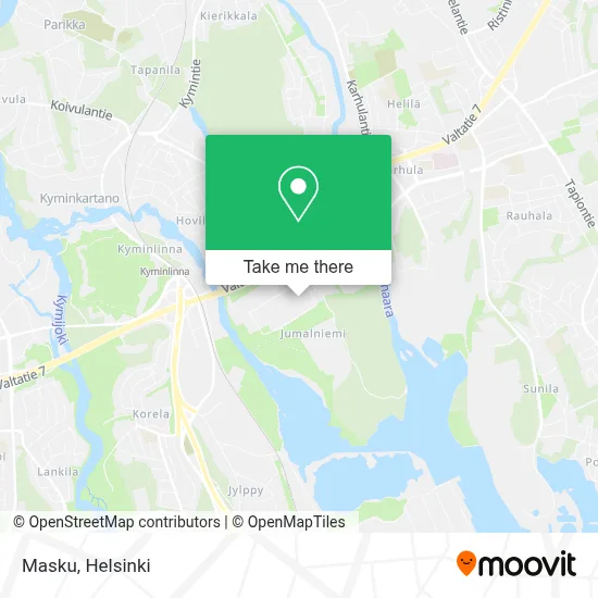Masku map