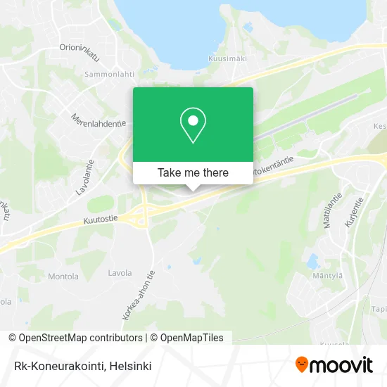 Rk-Koneurakointi map
