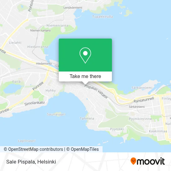 Sale Pispala map