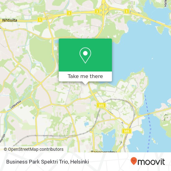 Business Park Spektri Trio map