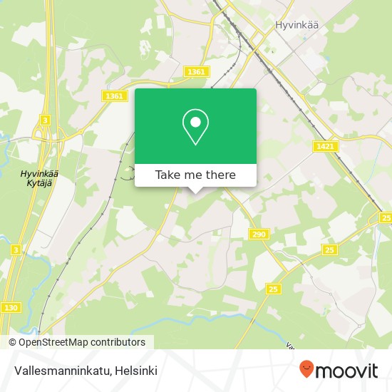 Vallesmanninkatu map