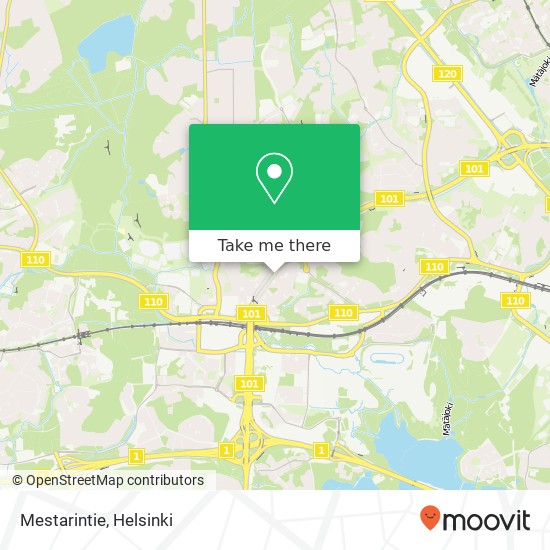 Mestarintie map