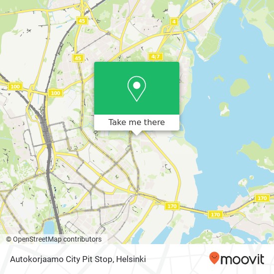 Autokorjaamo City Pit Stop map