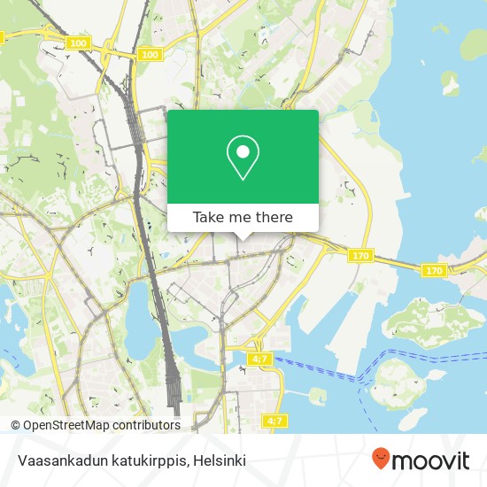 Vaasankadun katukirppis map