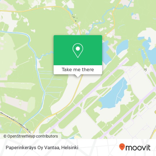 Paperinkeräys Oy Vantaa map